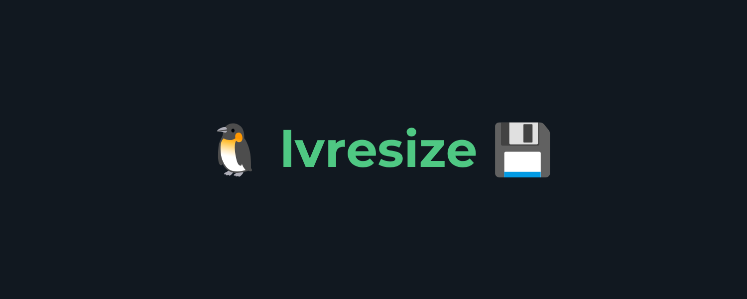Expand LVM (Logical Volume Mapping) in Linux